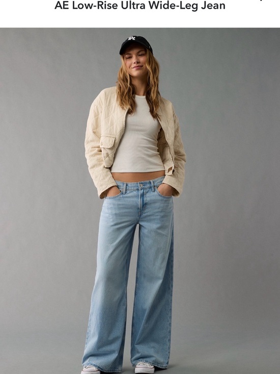 American Eagle Outfitters Denim - American Eagle Outfitters Low Rise Ultra Wide-Leg Jeans. Size 10 Long